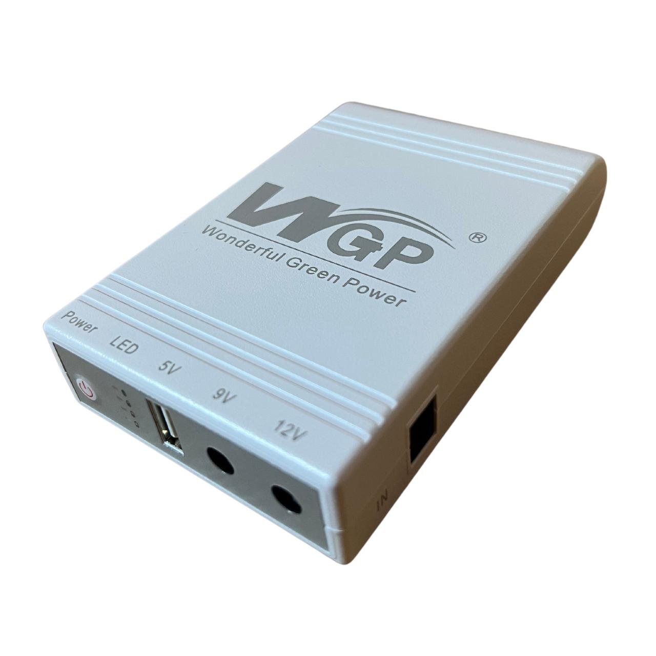 Джерело безперебійного живлення WGP Mini UPS 10400 mAh 38,48W White