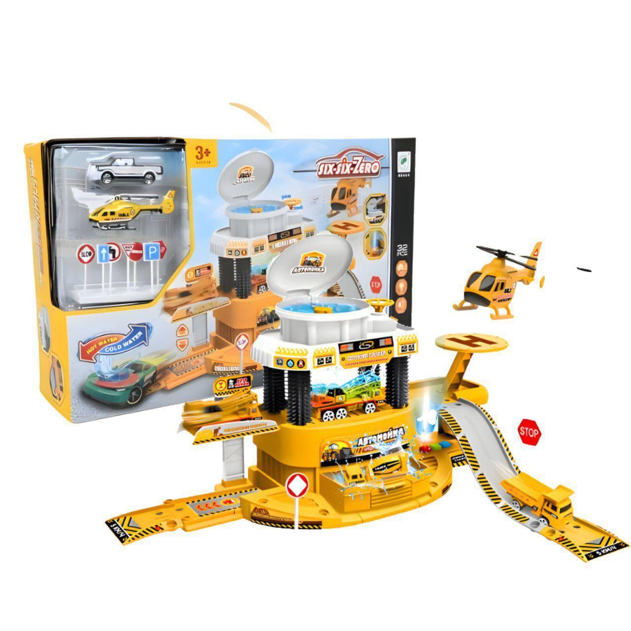 Игрушечная автомойка 660 A-318 со звуком и подсветкой (21759929)