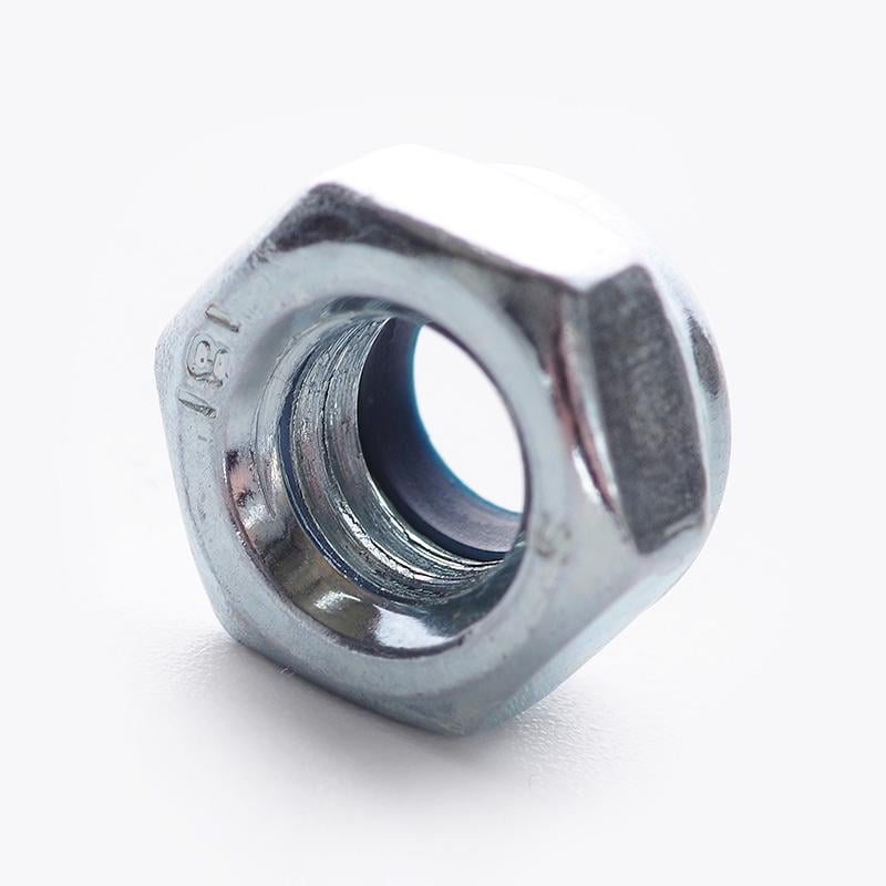 Контргайка Apro М12 DIN 985 цинк 20 шт. Білий (6P12-2)
