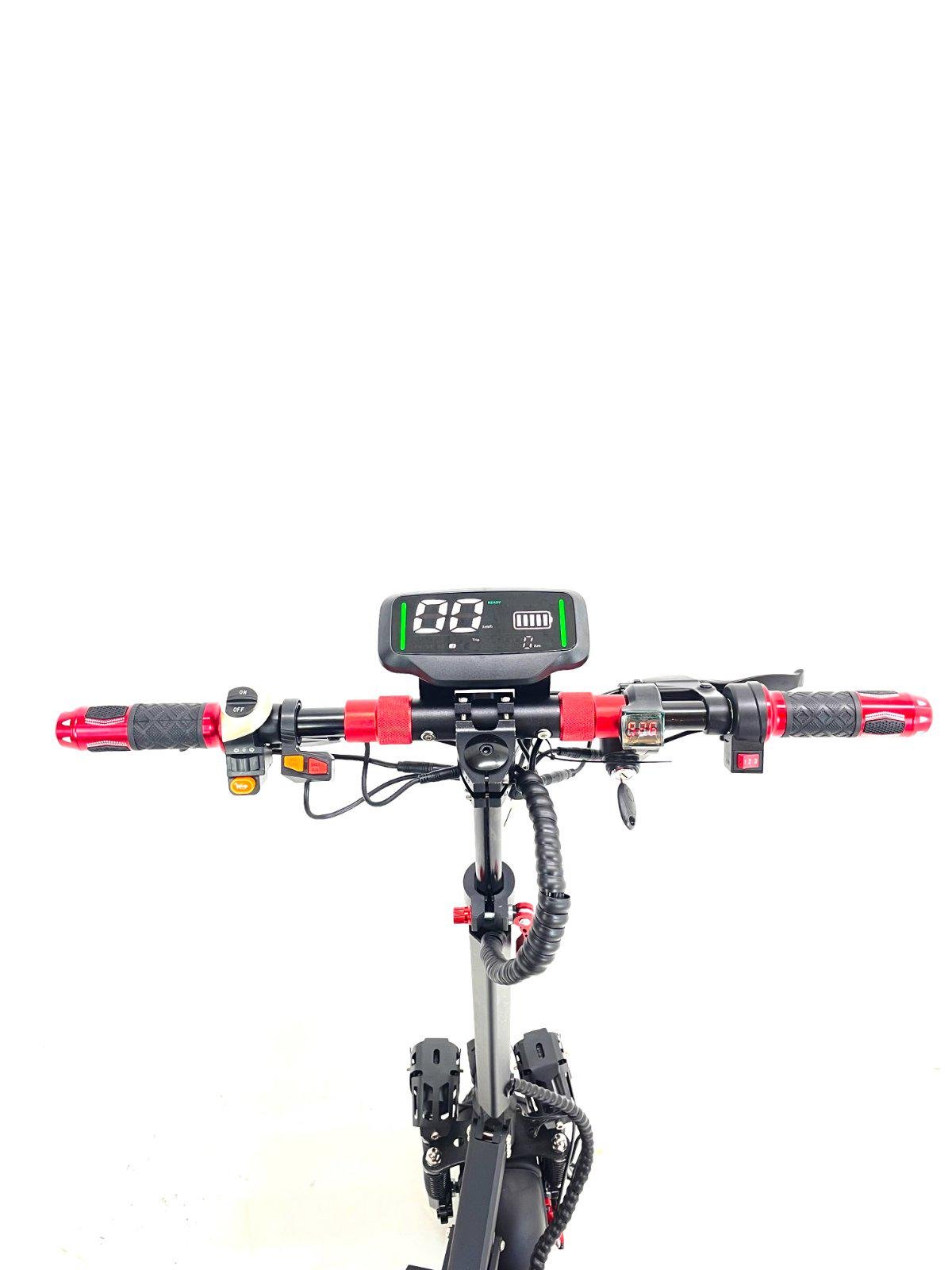 Электросамокат двухмоторный с сиденьем KugooKirin M4 PRO Ultra 4000W 48V 21Ah - фото 9