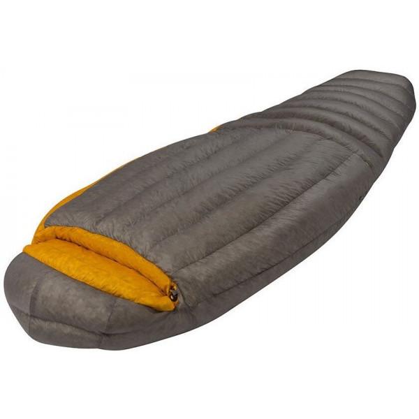 Кокон Sea to Summit Spark SpIV Regular Left Zip, dark grey/yellow (ASP4-R) - фото 4