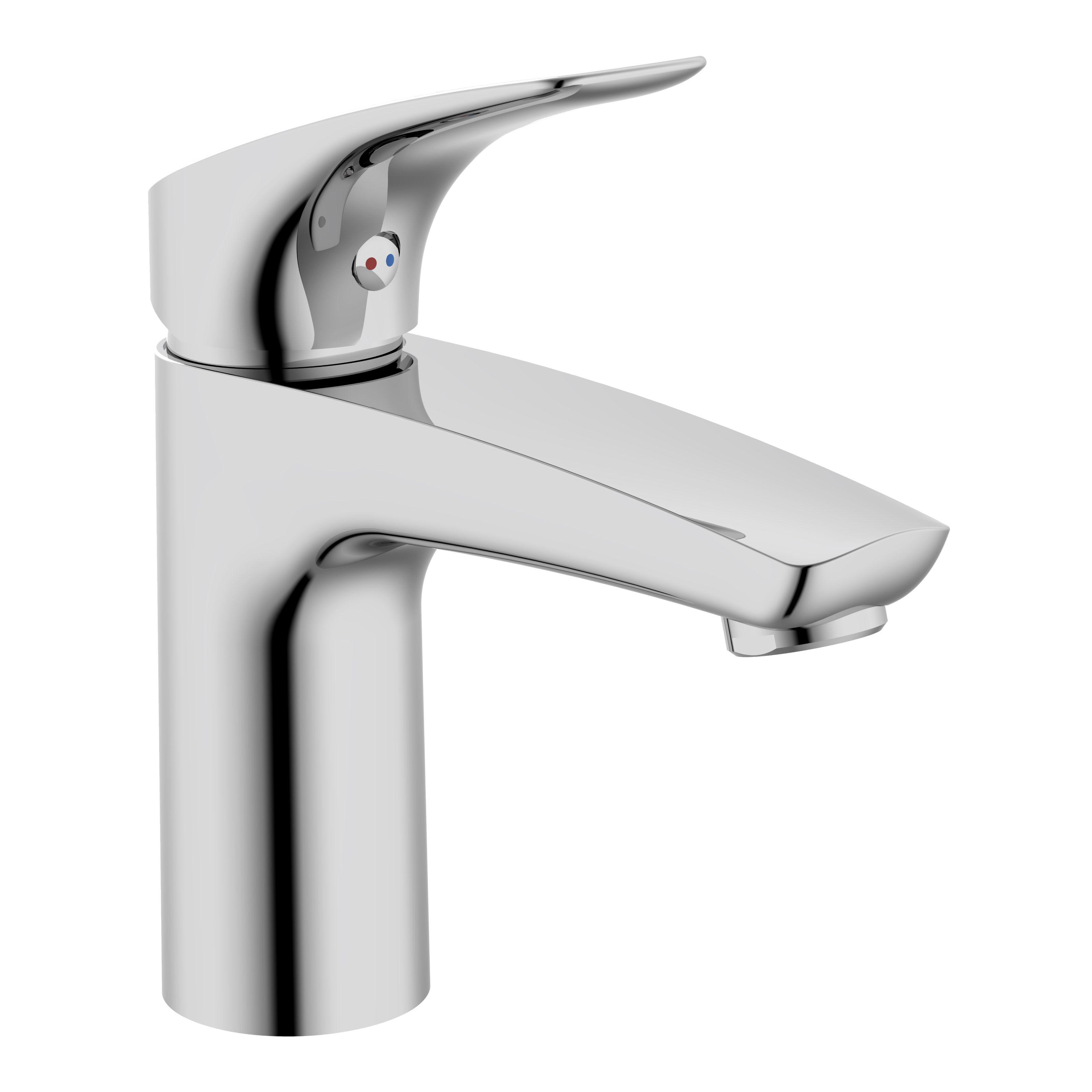 Смеситель для умывальника VOLLE ORLANDO 1525.010101 однорычажный Хром (131418)