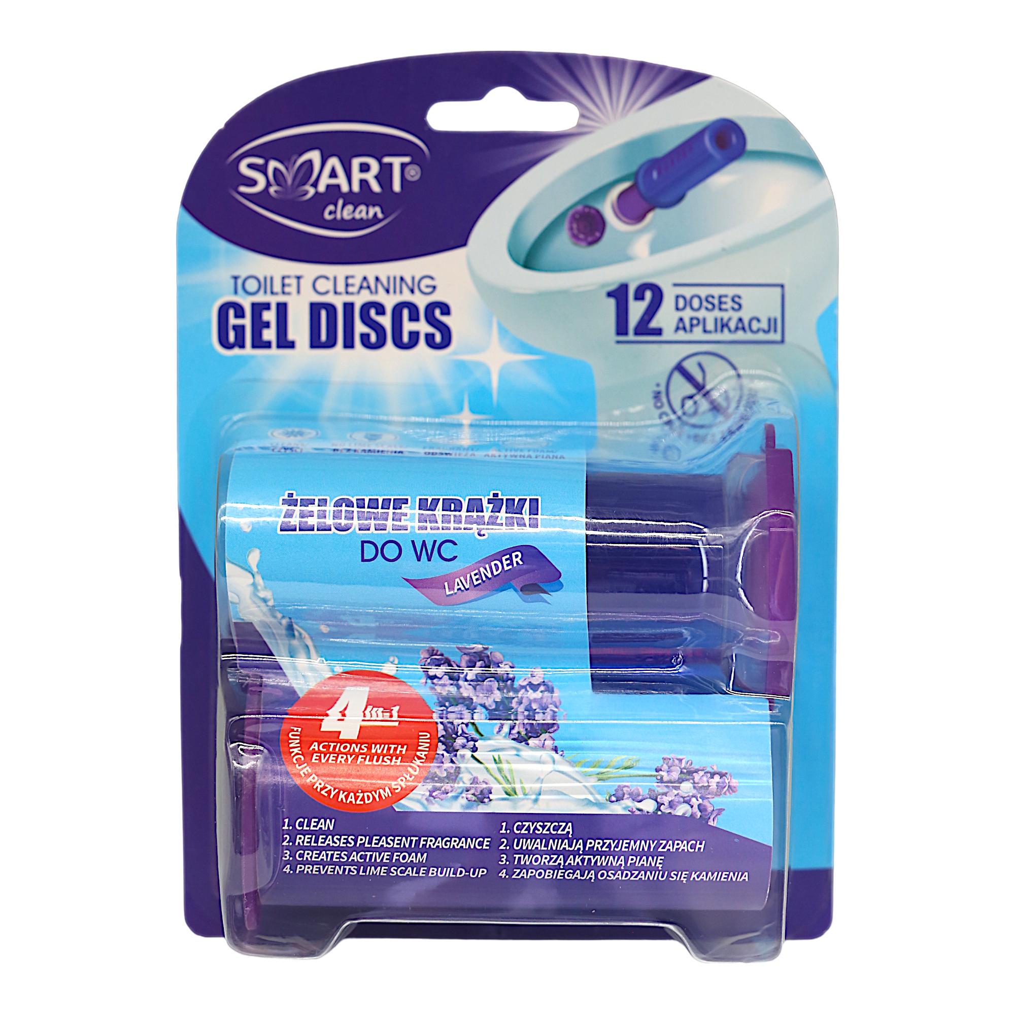 Гель-стик для унитаза Smart Clean Лаванда XXL 75 мл 12 доз (НФ-00006826)