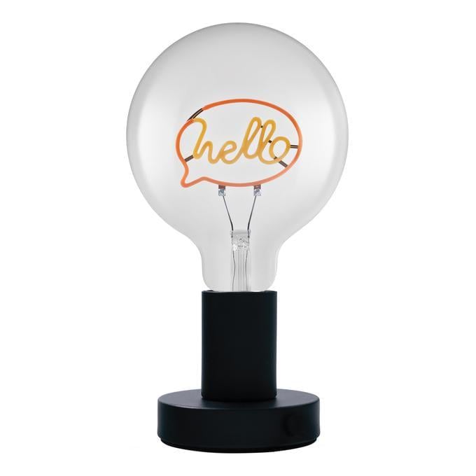 Настільна лампа Osram Vintage 1906 Letter Table Hello 1,2W/230V/60 Лм/2100K E27 125x231 мм (4058075853225) Настільна лампа Osram Vintage 1906 Letter Table Hello 1,2W/230V/60 Лм/2100K E27 125x231 мм (4058075853225)
