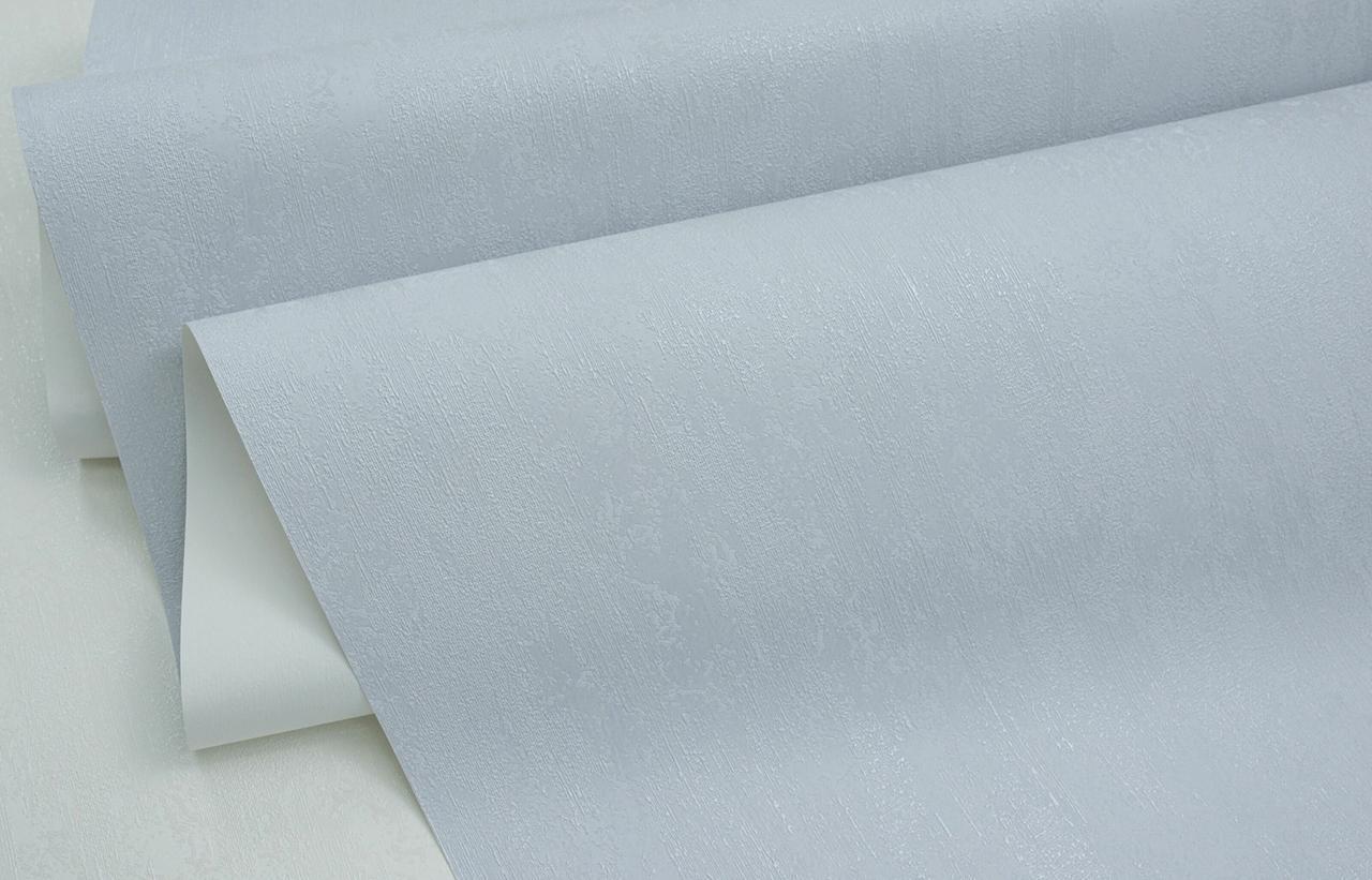 Обои флизелиновые SINTRA Sumatra UNI 445532 фон винил горячего тиснения 1,06х10,05 м Серый