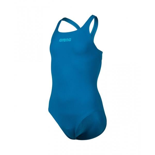 Купальник закритий для дівчат Arena TEAM SWIMSUIT SWIM PRO SOLID 128 см Блакитний (3468336992647) - фото 1