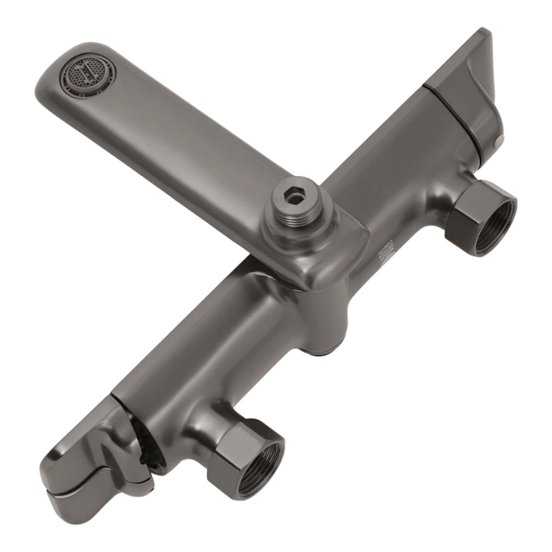 Душевая система пристенная с изливом Kroner KRP Makon GRP063 Графитовый (CV033859) - фото 6 Душевая система пристенная с изливом Kroner KRP Makon GRP063 Графитовый (CV033859) - фото 6