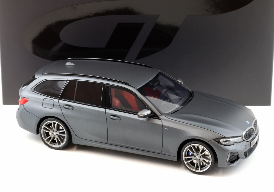 Модель автомобіля 1:18 GT Spirit BMW 3 G21 M 340i xDrive Touring Frozen Grey (GT471)