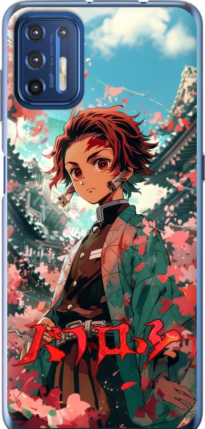 Чехол на Motorola G9 Plus Tanjiro Kamado (6132u-2104-42517)