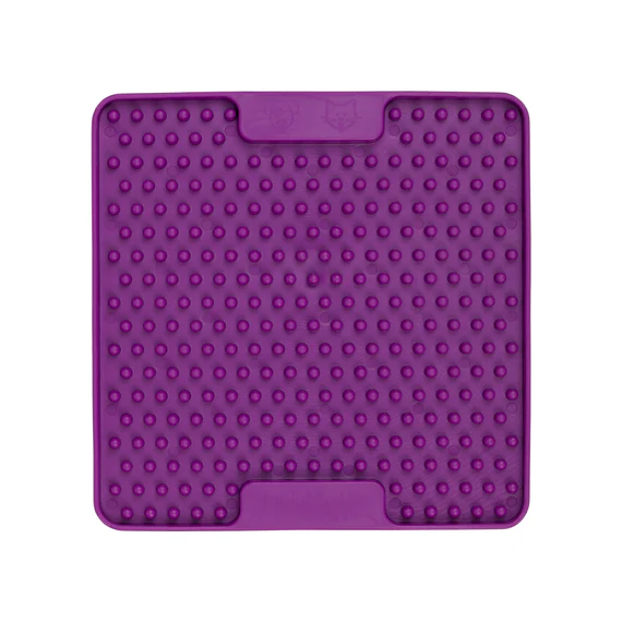 Коврик для медленного питания животных LickiMat Cat Mini Soother Purple (24624380) - фото 1