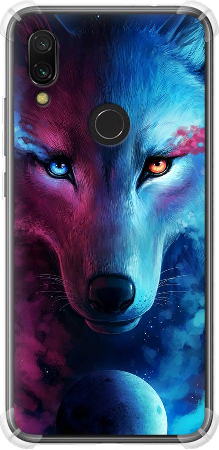 Чохол на Xiaomi Redmi 7 Арт-вовк (3999sp-1669-42517)