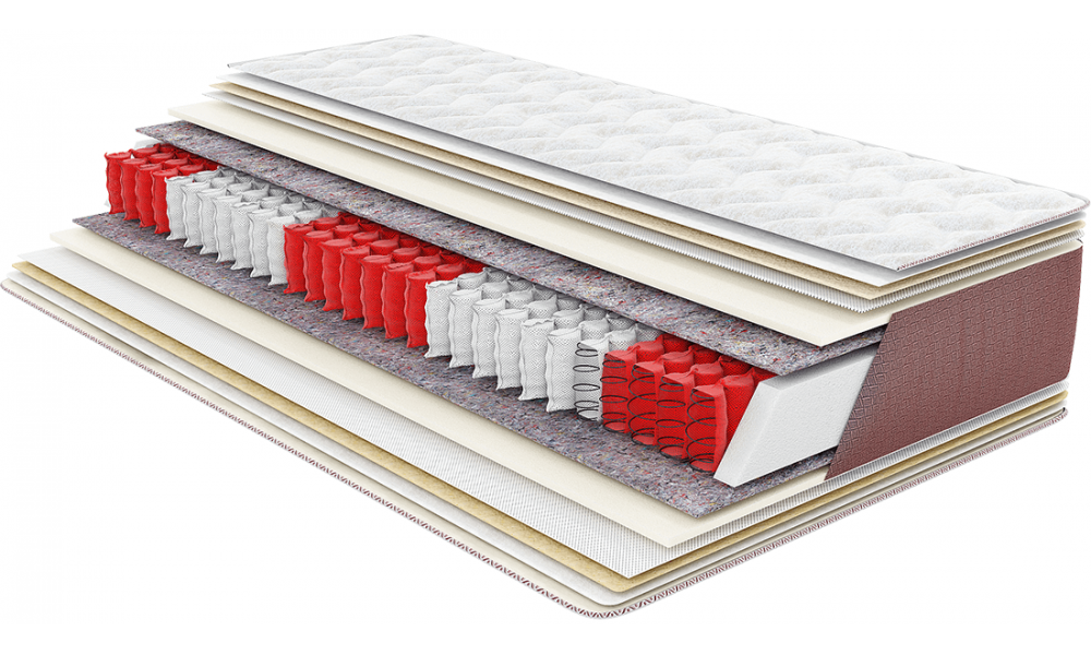 Матрас ортопедический ComeFor Практик софт независимая пружина 80х190 см (1047614795)