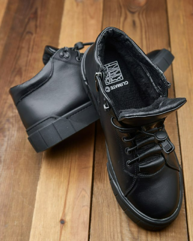 Черевики чоловічі зимові класичні на блискавці Barzoni р. 44 29 см Чорний (30241285) - фото 5 Черевики чоловічі зимові класичні на блискавці Barzoni р. 44 29 см Чорний (30241285) - фото 5