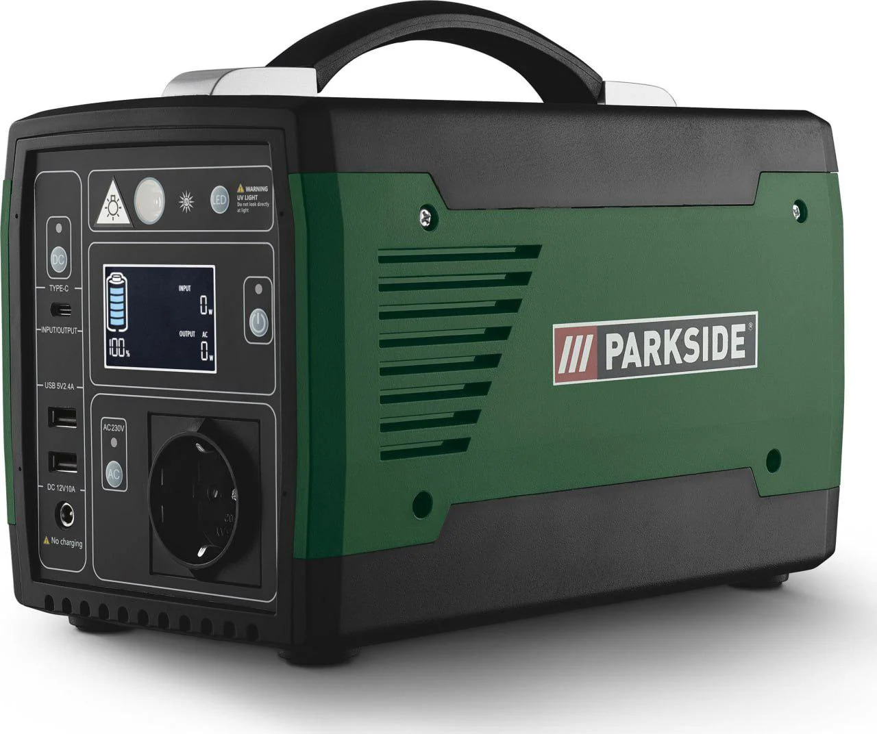 Зарядная станция Parkside PSGE 300 A1 Зеленый/Черный (26711686) Зарядная станция Parkside PSGE 300 A1 Зеленый/Черный (26711686)