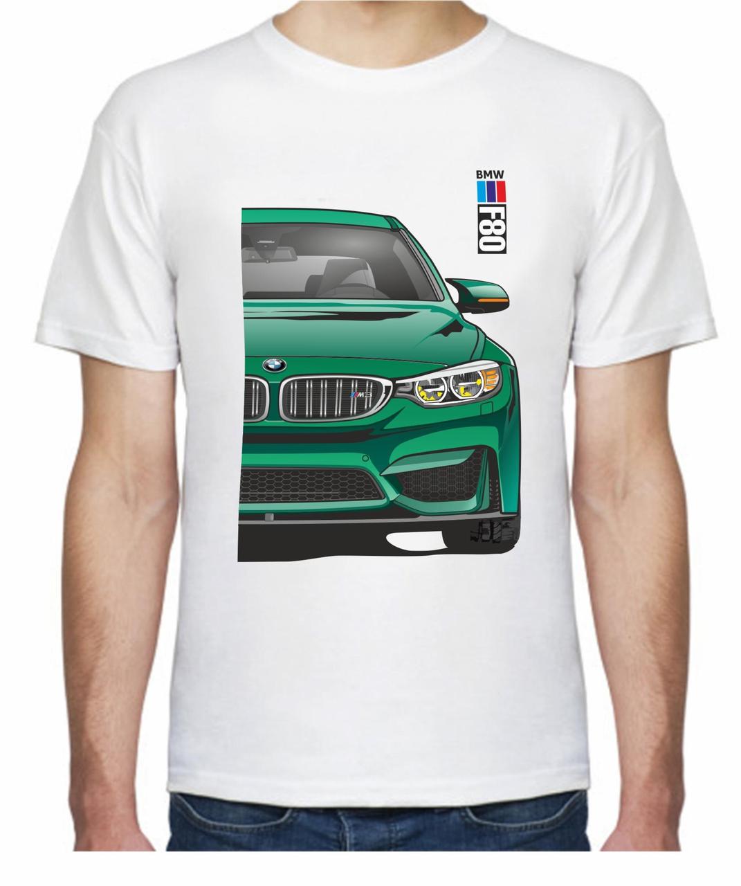 Футболка мужская Avtolife BMW F80 MotorSport F 205280 M Белый (2494944253)