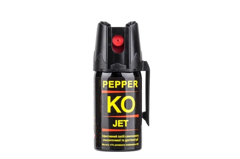 Баллончик перцовый Klever Pepper KO Jet струйный 40 мл (BALLKJet40ML) - фото 1