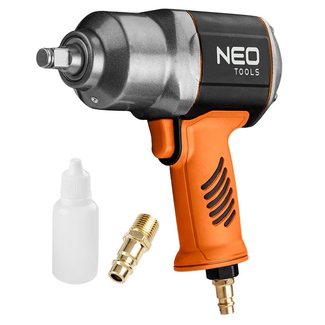 Гайковерт ударний пневматичний NEO Twin Hammer 1/2" 14-002 1300 Нм