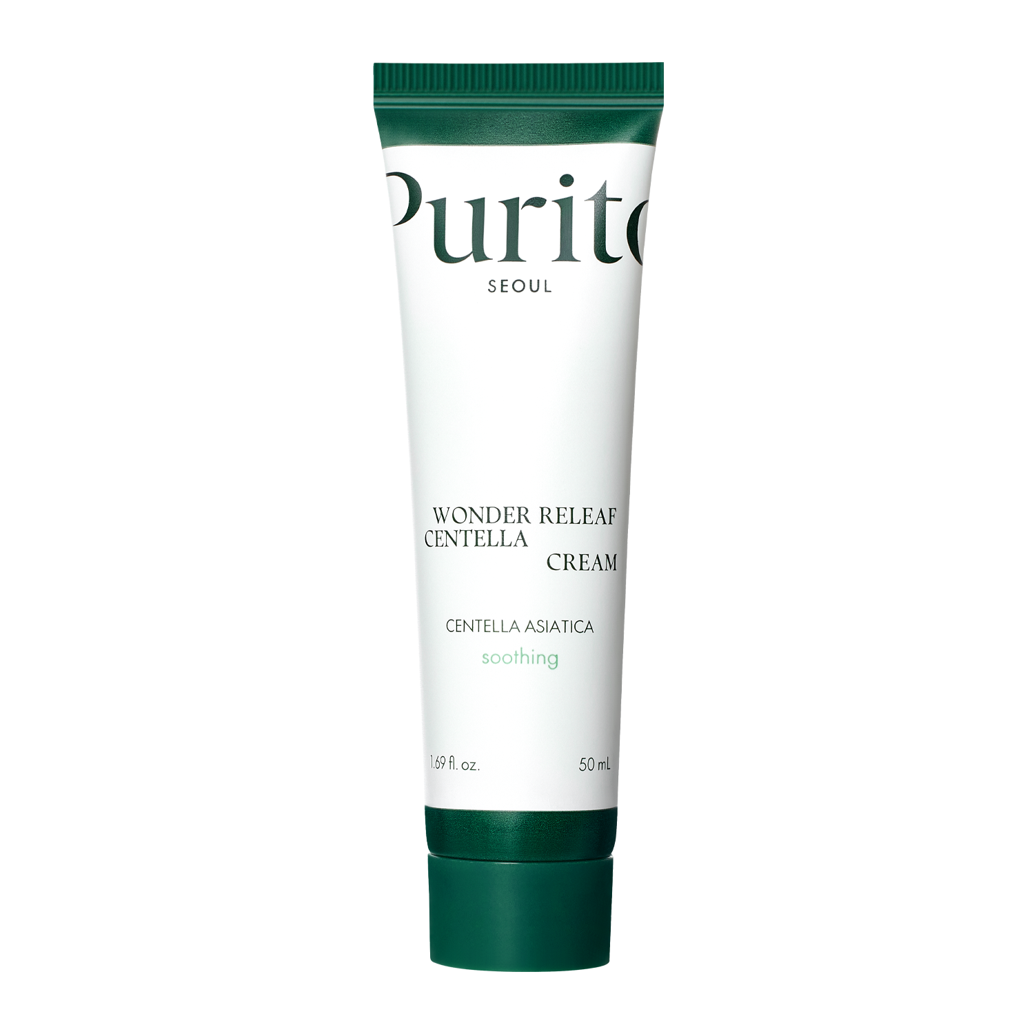 Успокаивающий крем с экстрактом азиатской центеллы PURITO Seoul Wonder Releaf Centella Cream 50 мл