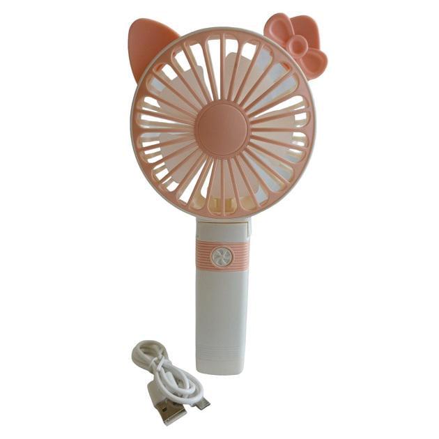 Вентилятор ручний акумуляторний DianDi Mini Fan SQ-2163 з USB-зарядкою та складною ручкою Рожевий Вентилятор ручний акумуляторний DianDi Mini Fan SQ-2163 з USB-зарядкою та складною ручкою Рожевий