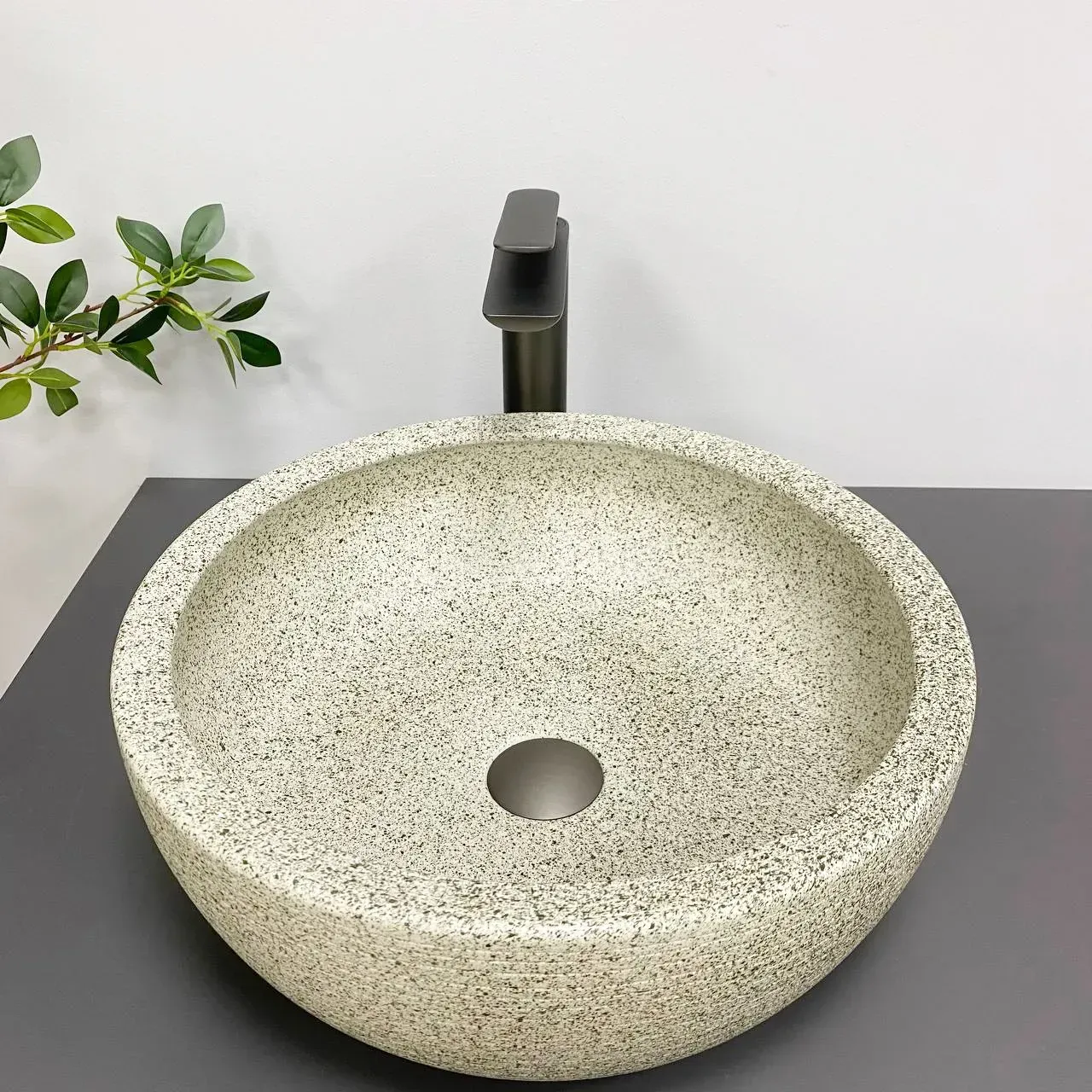 Умывальник накладной VBI CORRIDONIA BEIGE STONE MATT 415x415 мм (VBI-016100) Умывальник накладной VBI CORRIDONIA BEIGE STONE MATT 415x415 мм (VBI-016100)