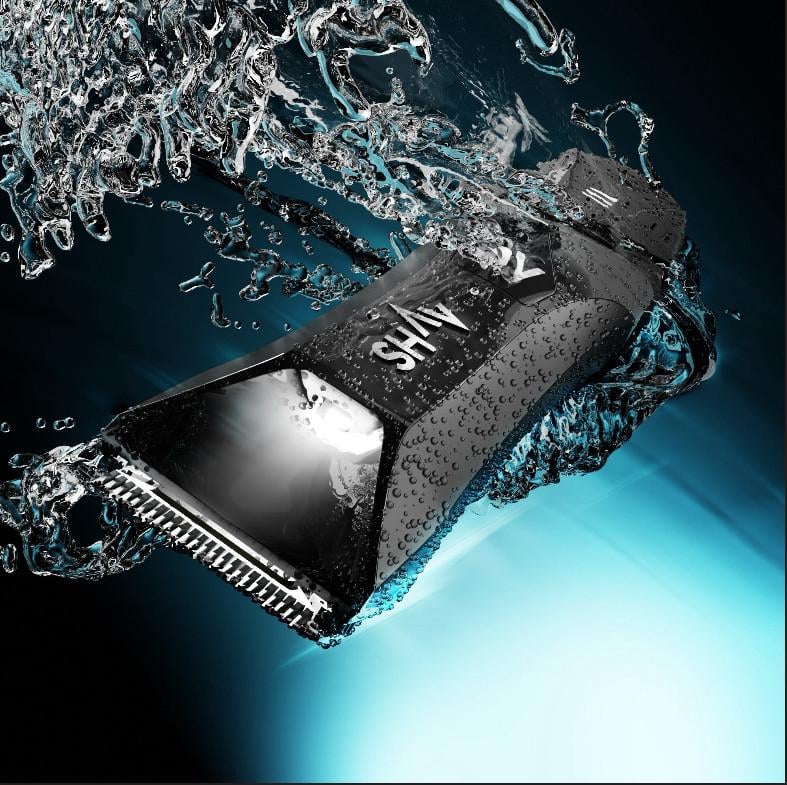 Триммер Shav 2 водонепроницаемый LED подсветка аккумуляторный Черный - фото 5