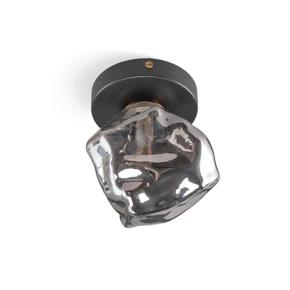 Светильник на потолок Shard BK/Smoky (PL-150/Shard/BK+SMOKY) - фото 1