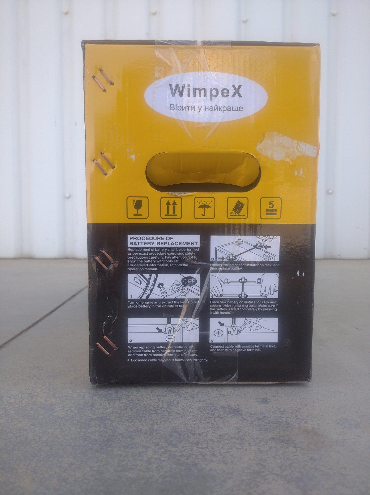 Акумуляторна батарея необслуговувана Wimpex 12V 100Ah (Wimpex12V100) - фото 5