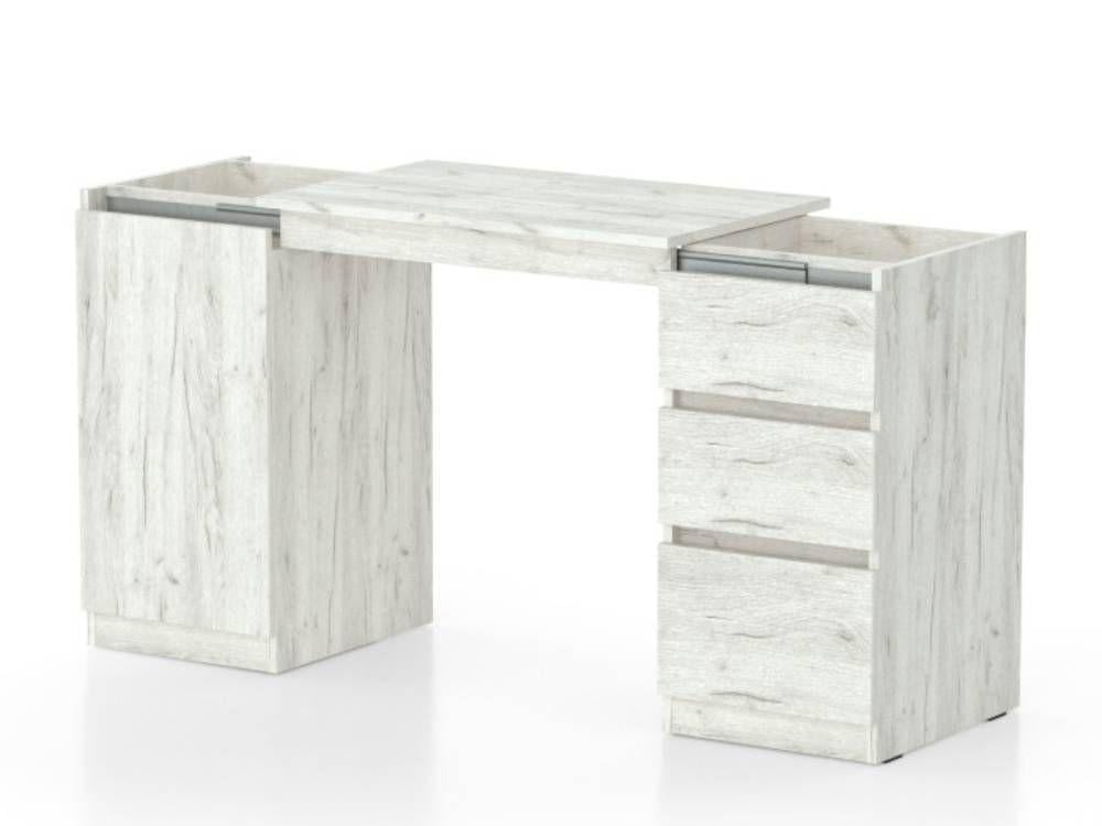 Стол-комод трансформер Knap Frenzy World 143,2х45х75 см Дуб крафт белый (S202002211) - фото 1