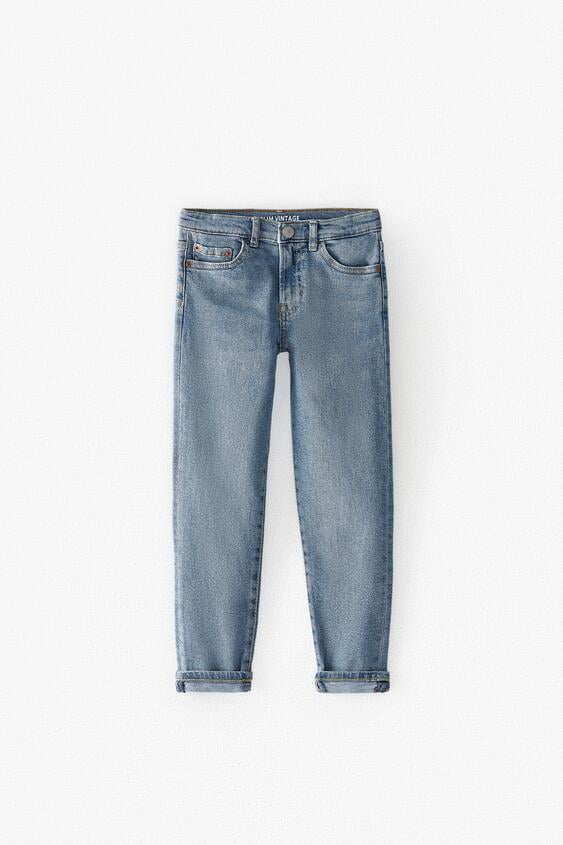 Джинсы для мальчика Zara 134 см Blue (3333663406)