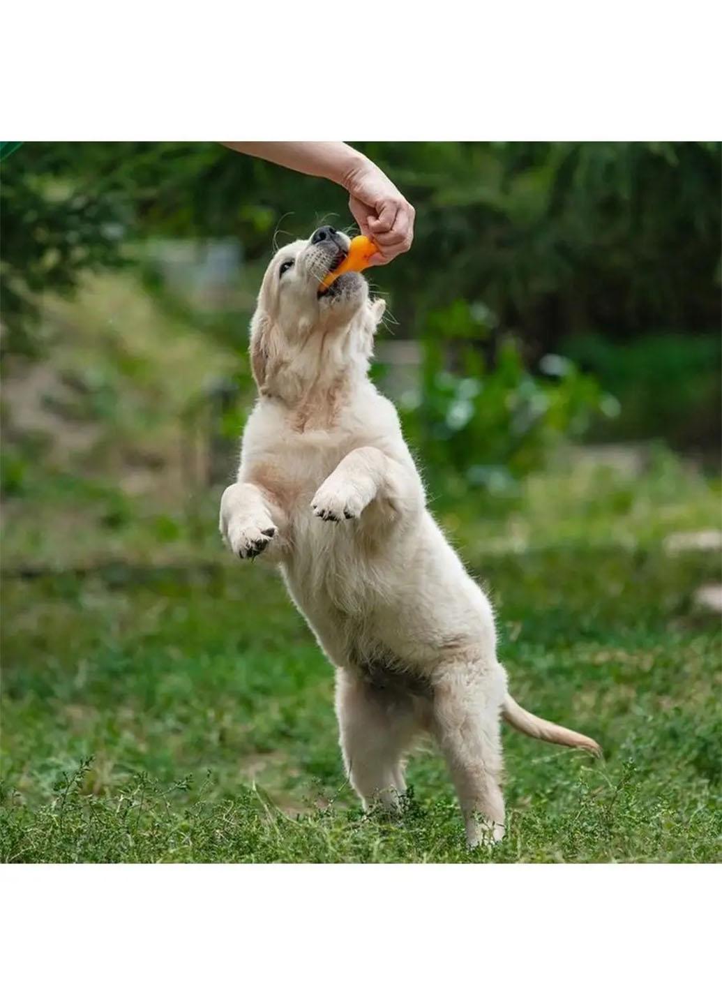 Игрушка в форме косточки Idea для животных со встроенной пищалкой при сжатии 9х5х1 см Желтый (66985SP) - фото 5 Игрушка в форме косточки Idea для животных со встроенной пищалкой при сжатии 9х5х1 см Желтый (66985SP) - фото 5