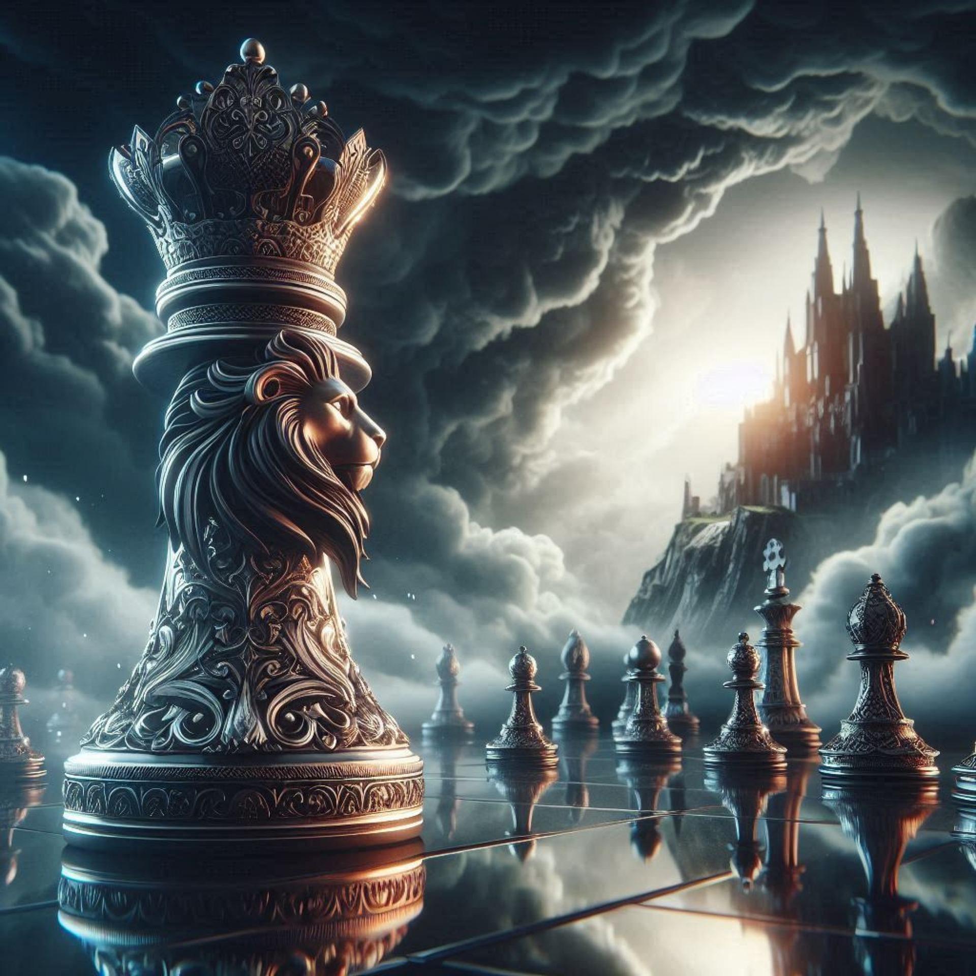 Пазл дерев'яний фігурний магічні шахи А3 200 ел. Пазл дерев'яний фігурний магічні шахи А3 200 ел.