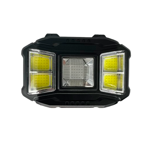 Ліхтарик налобний ультрафіолетовий HC-618S COB із сенсором та червоно-синім сигналом 800Lm 1200 mAh IP44 Black (27316498)