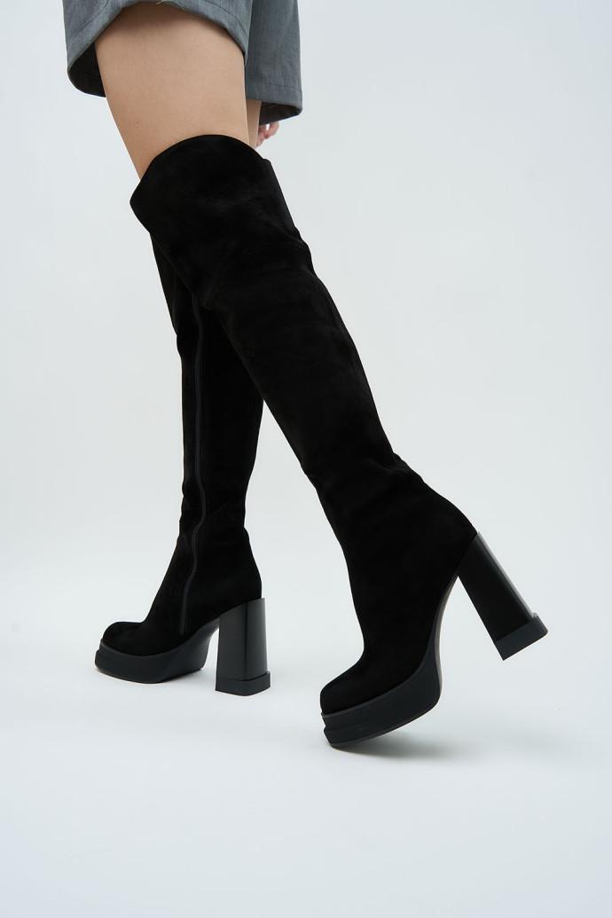 Сапоги женские Fabio Monelli р. 40 Черный (178594)