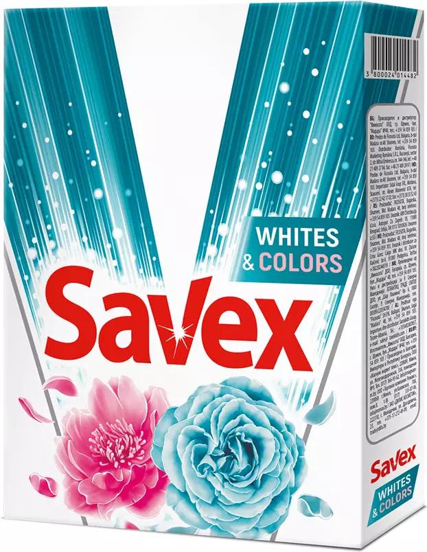 Пральний порошок Savex автомат Whites&Colors 400 г (1730)