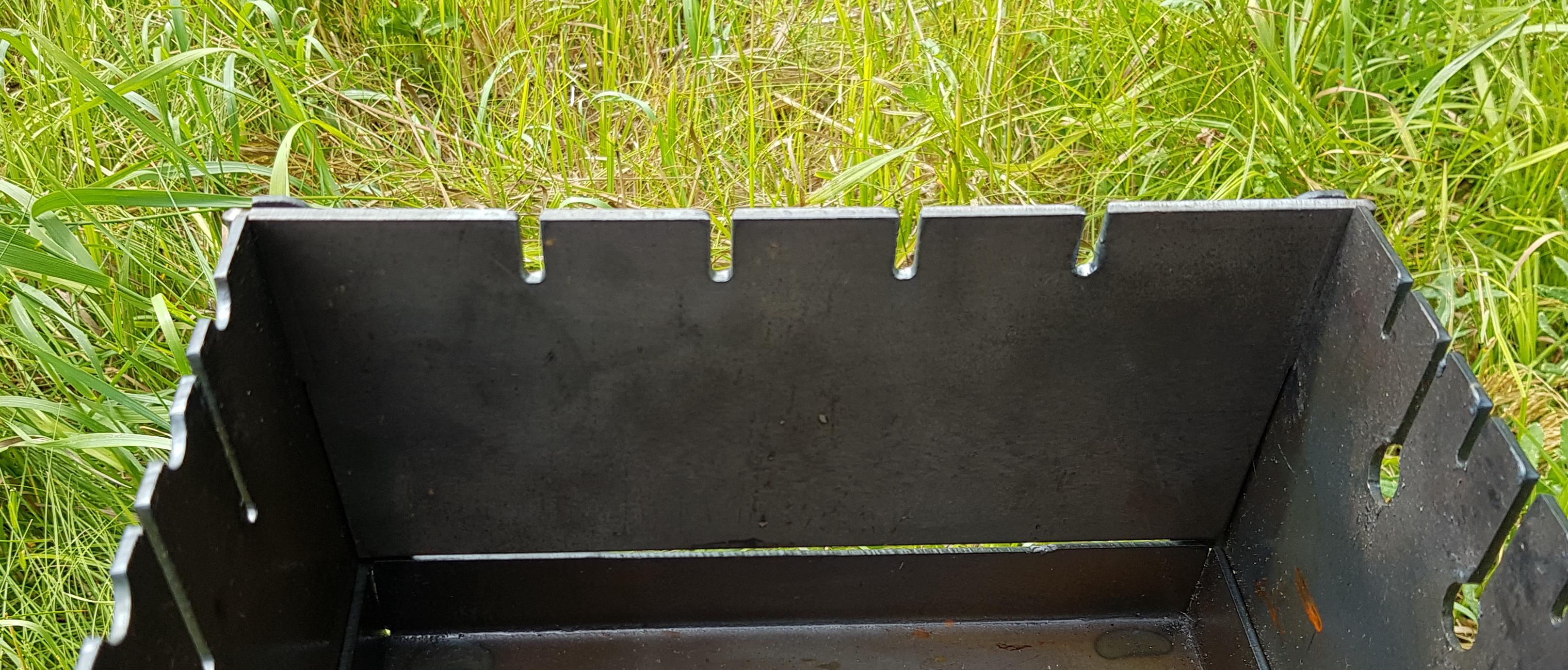 Мангал складний Вогник на 10 шампурів 3 мм (718) - фото 6 Мангал складний Вогник на 10 шампурів 3 мм (718) - фото 6