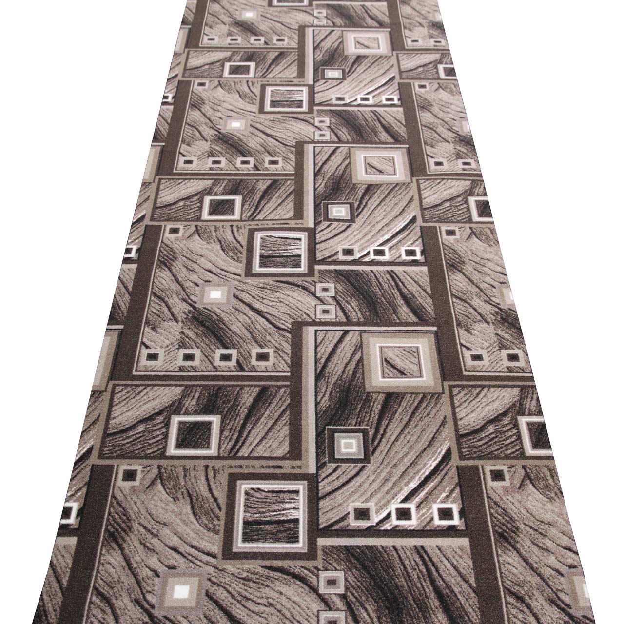 Ковер безворсовый на войлочной основе DAKARIA Print Run Квадрат p3 2x2 м Коричневый/Бежевый (00-00018824) - фото 4 Ковер безворсовый на войлочной основе DAKARIA Print Run Квадрат p3 2x2 м Коричневый/Бежевый (00-00018824) - фото 4