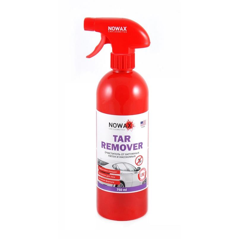 Очиститель от битумных пятен и насекомых Nowax Tar Remover 750 мл (NX75001) - фото 1