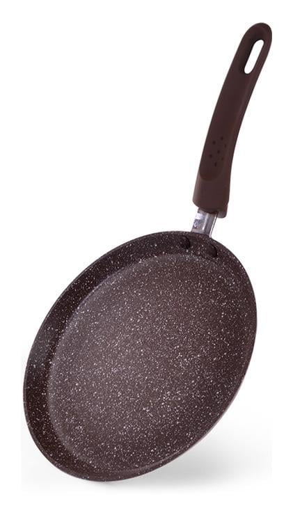 Сковорода блинчика Fissman Smoky Stone с антипригарным покрытием 24 см