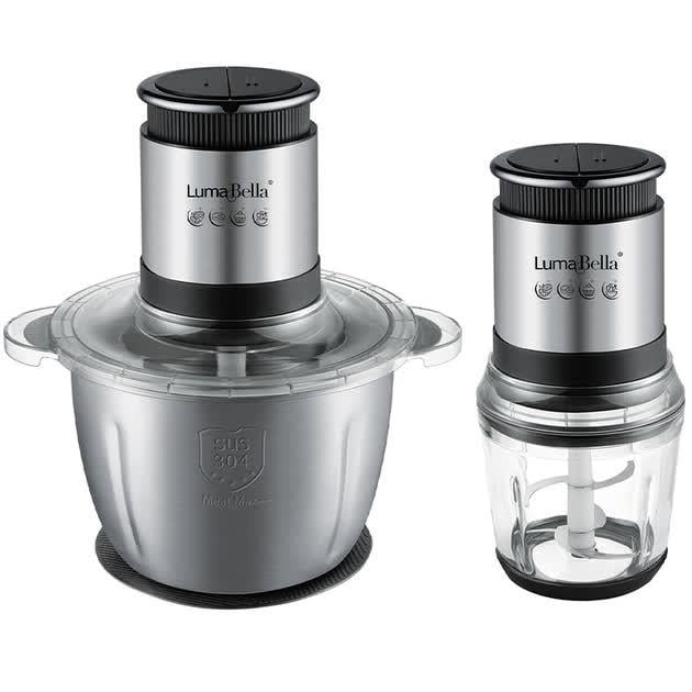 Измельчитель блендер LumaBella LB-56014 2в1 1000 Вт с чашами 3 л и 0.6 л.