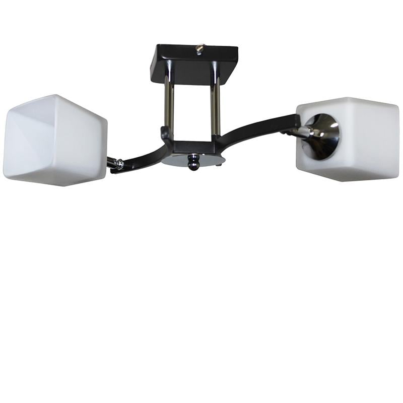 Люстра потолочная LightHouse SR-17012/2 CH W180хL500хH270 E27 Черный (16069)