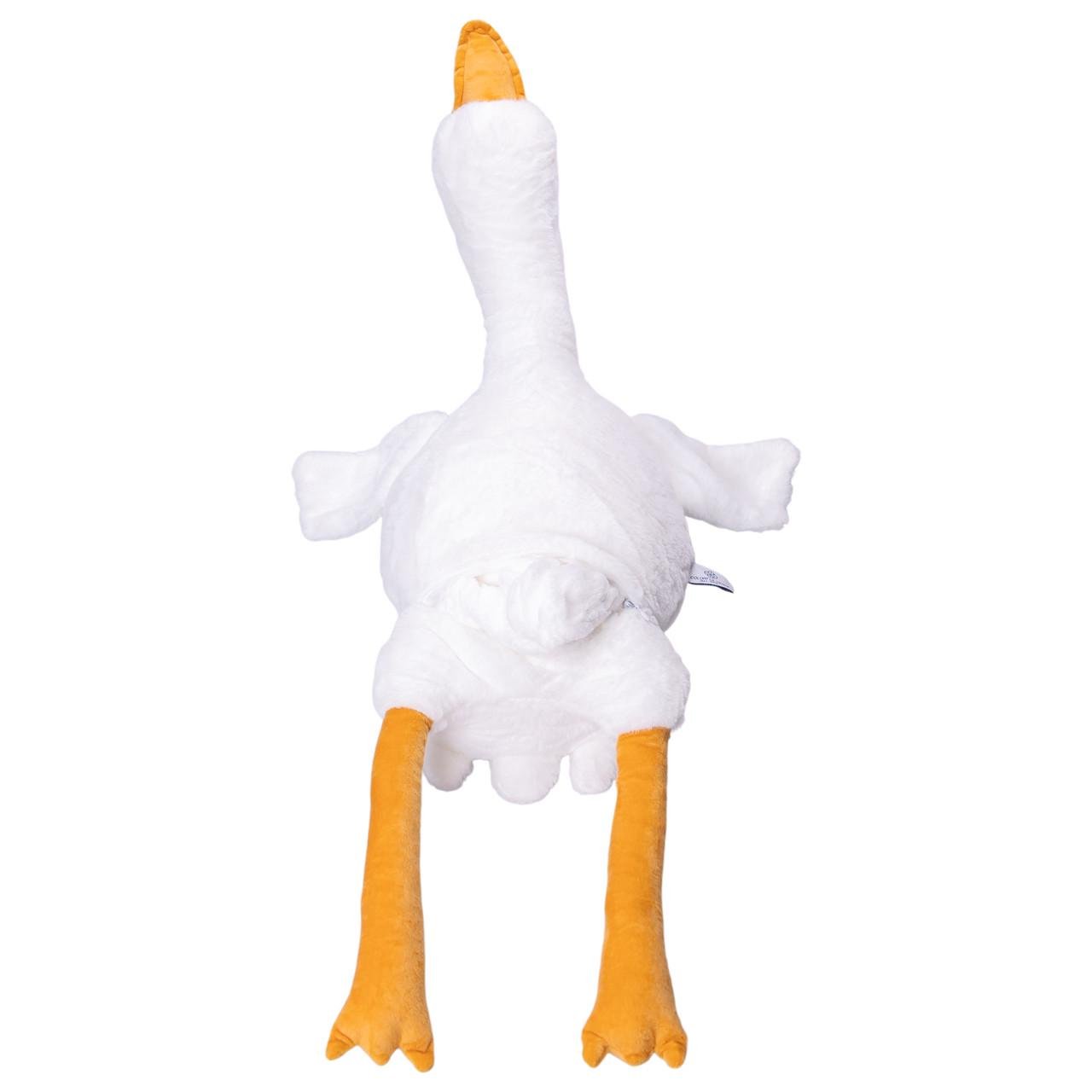 М'яка іграшка-подушка з пледом усередині Colorful Home Гусак-обнімусь 89 см Білий (520-1W) - фото 3 М'яка іграшка-подушка з пледом усередині Colorful Home Гусак-обнімусь 89 см Білий (520-1W) - фото 3