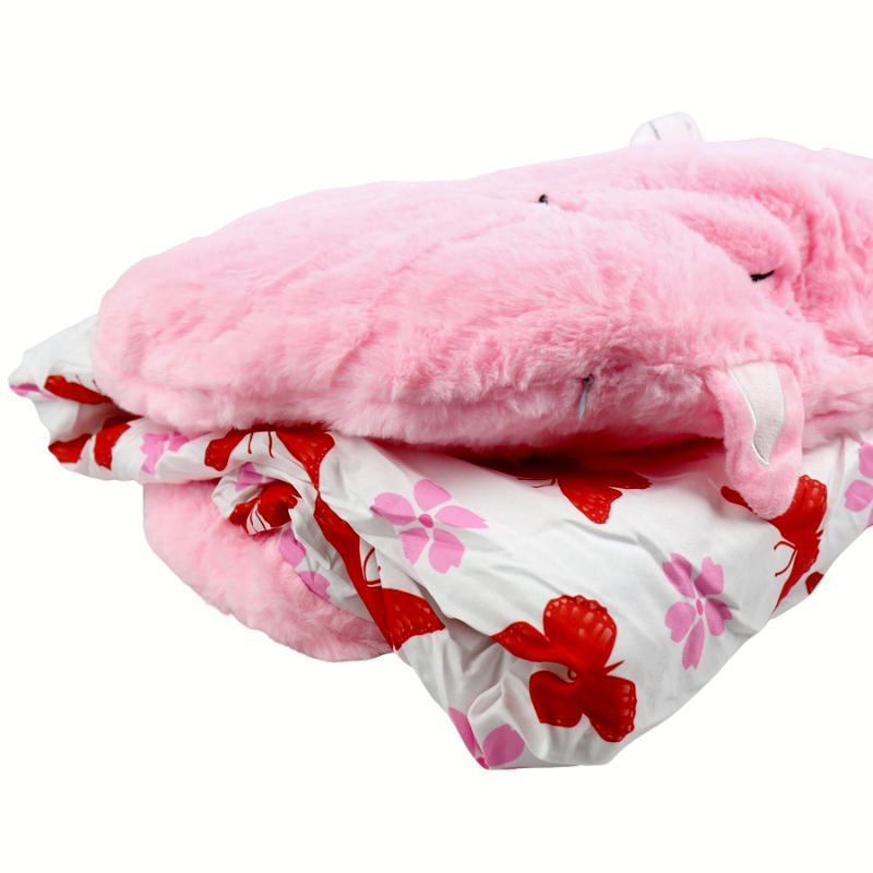 Детский спальный мешок - слипик 140 см Happy Nappers Розовый (4123349) - фото 2 Детский спальный мешок - слипик 140 см Happy Nappers Розовый (4123349) - фото 2