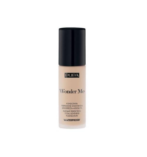 Тональна основа для обличчя водостійка Pupa Waterproof Wonder Me Fluid Foundation 035 Medium Sand 30 мл (2215196400)