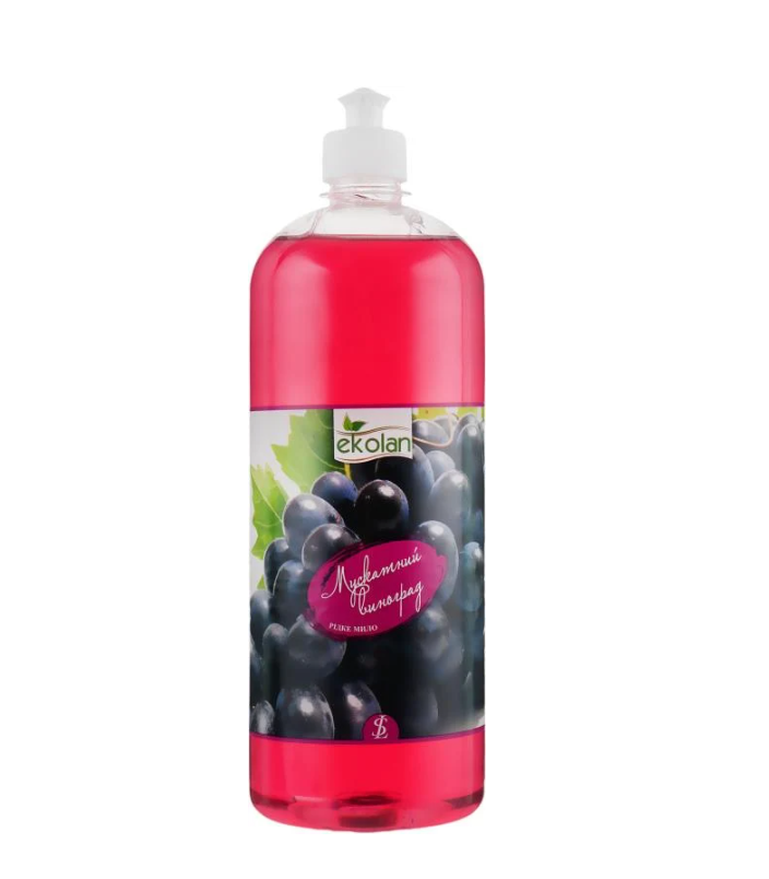 Мило рідке Ekolan Мускатний Виноград пуш-пул 1000 г (6524)