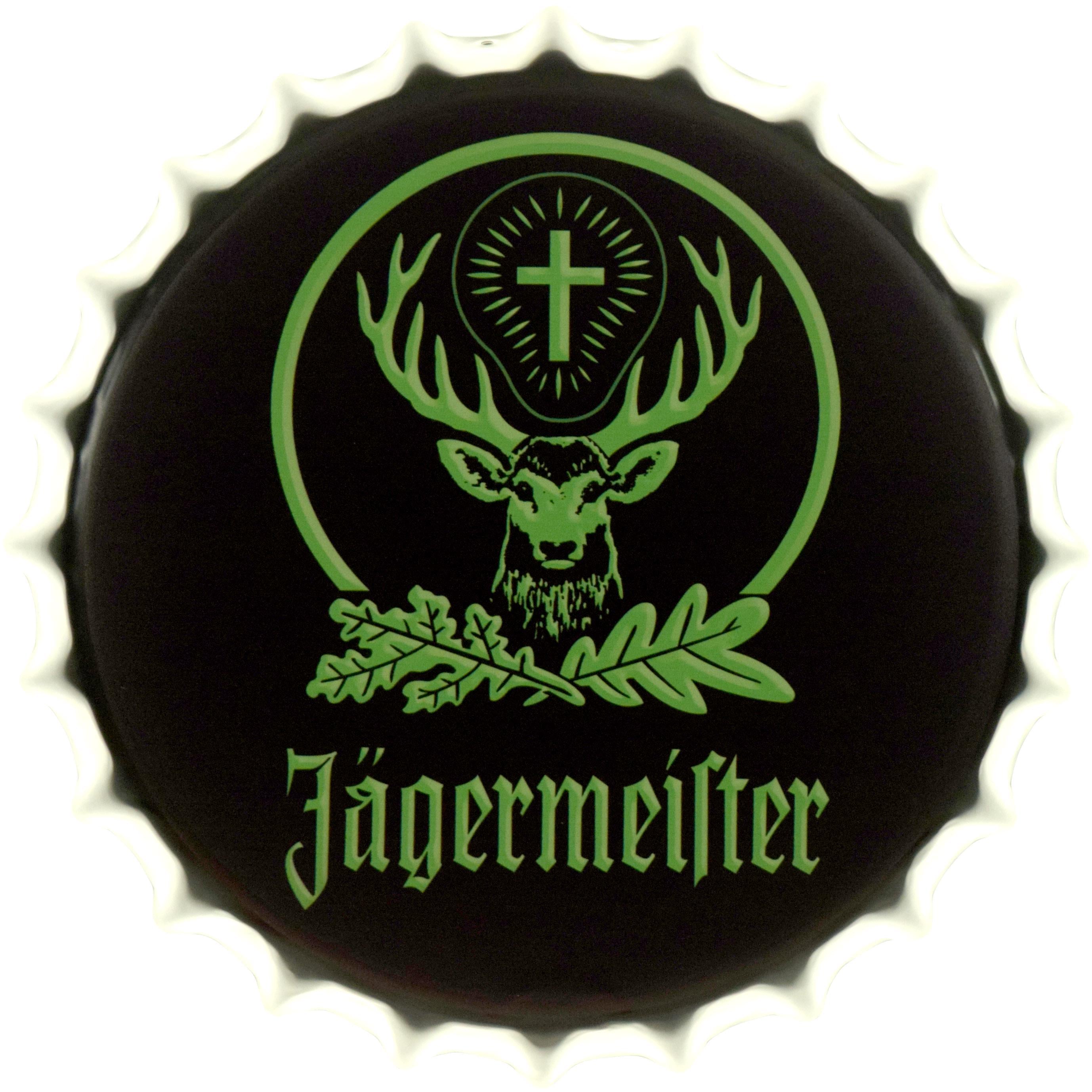 Табличка металева "Jagermeister" 35 см (ms-104663)