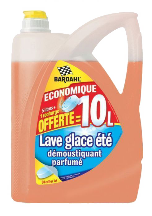 Омивач скла літній Bardahl LG ETE RECHARGEABLE & PASTILLE 5 л (4832EX)