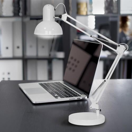 Настольный светильник ARDERO DE1430ARD на струбцине под лампу Е27 Белый (01960) - фото 5 Настольный светильник ARDERO DE1430ARD на струбцине под лампу Е27 Белый (01960) - фото 5