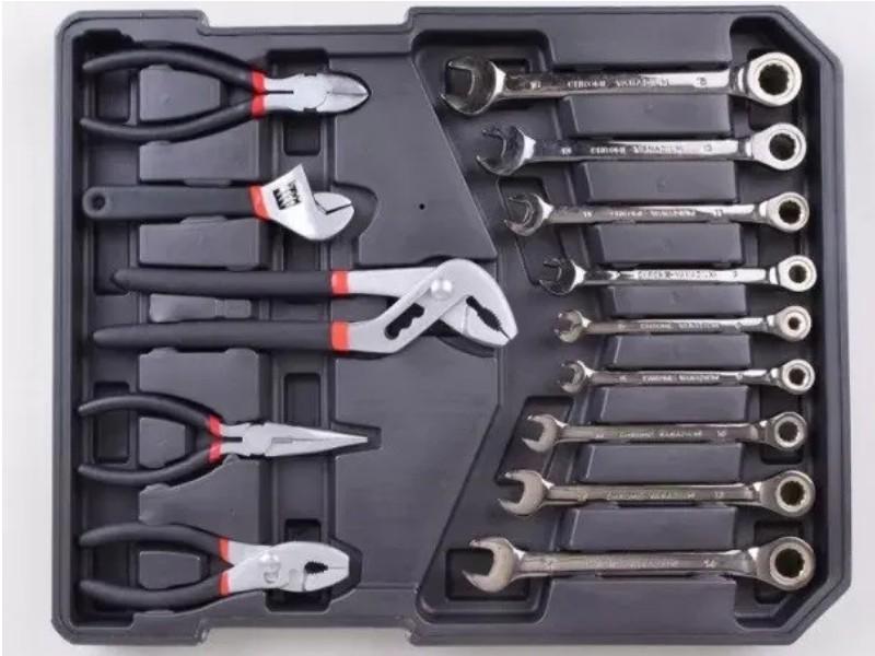 Набор инструментов Ferrum + кейс на колесах 187 пр. - фото 7