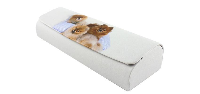 Футляр для очков из искусственной кожи на магните R-H8087-1C (04787) - фото 1