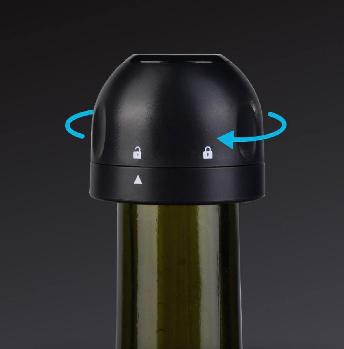 Пробка вакуумна WineStopper багаторазова для шампанського 2 шт. (1033) - фото 4 Пробка вакуумна WineStopper багаторазова для шампанського 2 шт. (1033) - фото 4